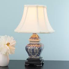 Blue And White Traditional Mini Table Lamp Mini Table Lamps Unique Table Lamps Blue And White Lamp