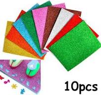 Multicolor 20*30cm Glitter EVA Foam Paper Sheet EVA for Kids ...