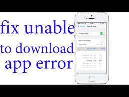 For iphone 7 or iphone 7 plus: How To Fix Unable To Download App Error On Ios Works With Iphone Ipad Ipod Youtube