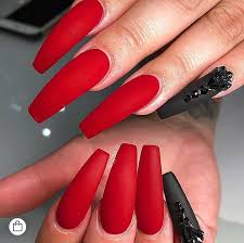 Extraordinary lipstick nail shape #longnails #lipsticknails #smokenails #acrylicnails ❤️ choosing between nails shapes may be difficult unless you know everything about almond, coffin, squoval, short, and round shapes. Pin On Claws
