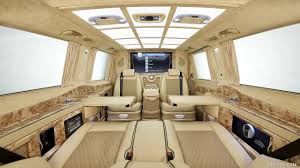 2016 Larte Black Crystal Based On Mercedes Benz V Class Interior Hd Wallpaper 5