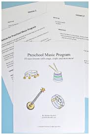 Would you like to spread musical notes in your classroom and engage your teens? Preschool Music Program Printable Preschool Toolkit