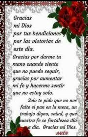 Gracias Señor (con imágenes) | Oración de agradecimiento, Oracion ...