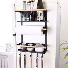 Maybe you would like to learn more about one of these? Kitchen Rack Fridge Magnetic Organizer Paper Towel Holder Rustproof Spice Jars Rack Refrigerator Storage Shelf 6 Removable Hook Storage Holders Racks Aliexpress