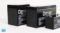 MIGHTY MAX BATTERY 12V 8AH SLA Replacement Battery for Elk 1280 for Alarm  Systems MAX3499575