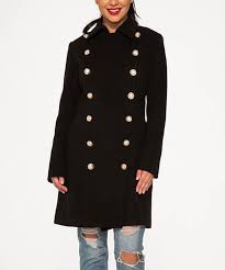 Hearts Roses London Black Auxillary Coat Women