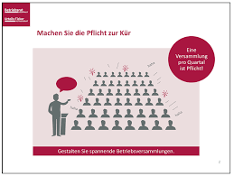 Doch ab wann ist ein betriebsrat überhaupt möglich? Betriebsversammlung Fur Sie Als Betriebsrat Ein Absolutes Muss Weka