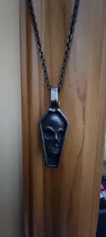 Skull Coffin Pendant