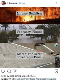 We're not trying to make light of the situation, but a little lols never hurt. Great Toilet Paper Panic Nation Reacts To Apoocalypse Queensland Times