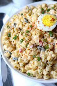 Deviled Egg Macaroni Salad Recipe Butter Your Biscuit Recipe Easy Pasta Salad Recipe Summer Pasta Salad Recipes Easter Side Dishes Recipes