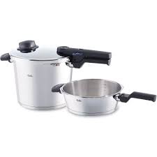 Fissler Schnellkochtopf Set Vitavit Comfort 2 Teilig Schnellkochtopf 6 L U Schnellbratpfanne 2 5 L 22cm Durch Schnellkochtopf Fissler Schnellkochtopf Kochen