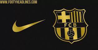 Neymar barcelona barcelona fc logo barcelona football barcelona futbol club fc barcelona barcelona fc logo svg file available for instant download online in the form of jpg, png, svg, cdr, ai gold wallpaper colorful wallpaper grid background fc barcelona wallpapers lionel messi. Black Gold Barcelona Away Kit For 2020 21 Season Leaked All Football