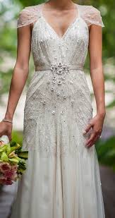 Jenny Packham Ivory Silk With Beaded Tulle Willow Feminine Wedding Dress Size 0 Xs 36 Off Retail Vintage Wedding Dress 1920s 1920s Wedding Dress Lace Wedding Dress Vintage