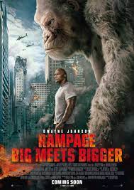 Okoye hat den außergewöhnlich intelligenten silberrücken aufgezogen, seit dieser ein kleines affenbaby war. Rampage Big Meets Bigger Film 2018 Filmstarts De
