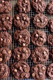 Triple Chocolate Cookies Recipe Triple Chocolate Cookies Triple Chocolate Triple Chocolate Chip Cookies