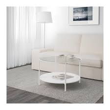 Shifting into a new home brought lots of shopping for new furniture pieces. Ikea Round Vittsjo Coffee Table In White Furniture Home Living Furniture Tables Sets On Carousell