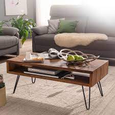 35 elegant wohnzimmer tische inspirierend wohnzimmer. Wohnling Couchtisch 100x40x50 Cm Sheesham Massivholz Metall Sofatisch Design Wohnzimmertisch Rechteckig Kaffeetisch Massiv