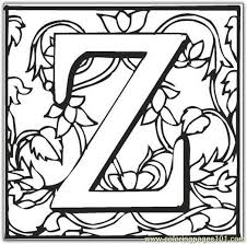 Let them now interact with goku and other characters along with a riot of colors. Z Coloring Page For Kids Free Alphabets Printable Coloring Pages Online For Kids Coloringpages101 Com Coloring Pages For Kids