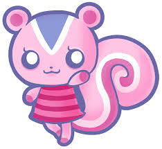 Black And White Squirrel Animal Crossing Peanut The Squirrel Drawing Animal Crossing Animal Crossing Qr Game Character