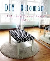 Home Style Organize Diy Ottoman Ikea Lack Coffee Table Hack Ikea Couchtisch Polsterhocker Selbstgemacht Ikea Mangel