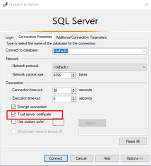 The Certificate Chain Was Issued By An Authority That Is Not Trusted When Connecting Db In Vm Role From Azure Website Stack Overflow