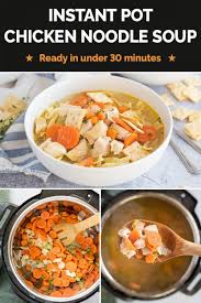 Full of flavor, hearty, and so comforting. The Best Instant Pot Pressure Cooker Chicken Noodle Soup