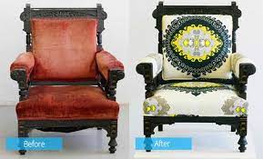 Pull out your drab folding chairs and make some fabulous party chairs. 20 Brilliant Before And After Wooden Chair Makeovers Home Design Lover