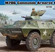 Hobby Boss M706 Commando Armored Car Vietnam Vehicle Model Building Kit