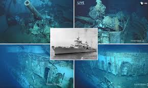 Indianapolis — american promo premium tier vii cruiser. Paul Allen Reconstructs How Uss Indianapolis Sank Daily Mail Online