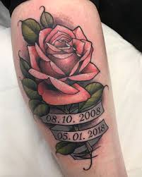The history of rose tattoos. Rose Memorial Tattoo By Little Kaja Roses Rosetattooideas Rosetattoos Rosestattoo Tattoos Tattooart Tattoosforwomen Tattoodesigns Tattooideasforwomen