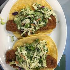 Layered taco salad in a cake pan; Grill Fish Wahoo Bowl Picture Of Wahoo S Fish Taco Huntington Beach Tripadvisor