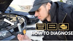 How To Diagnose A Service Engine Soon Light On A Bmw Youtube