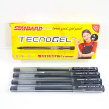 Meaning of standard in english. Bolpen Standard Technogel 0 5 Black Bolpen Standard Shopee Indonesia