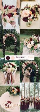 Burgundy is a deep, rich color that lends itself perfectly for a fall or winter wedding themes. Burgundy And Blush Fall Autumn Wedding Colors Ideas Burgundy Wedding Colors Wedding Flowers Dream Wedding