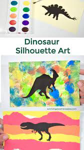 Dinosaur theme preschool preschool crafts dinosaur crafts for preschoolers dinosaur dinosaur dinosaurs for kids paper dinosaur classroom are you looking for some dinosaur crafts for your kids? 4 Dinosaur Art Activities For Kids Silhouette Sensory Idea