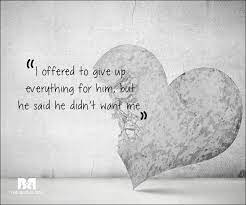 One sided love is never gonna work. 30 One Sided Love Statuses For The Lone Heart