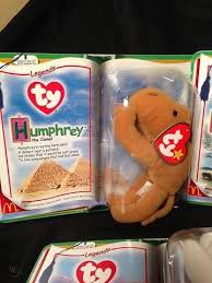 Humphrey™ the camel ty™ beanie baby mini mcdonalds™ tag errors 2000. Rare Ty Legends Mcdonalds Beanie Babies Unopened Peanut 468598681