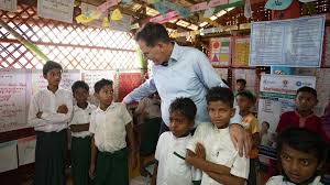Er gilt als einer der besten torschützen der sportgeschichte. Muller Besucht Rohingya Lager Wo Elend Und Hoffnung Wohnen Tagesschau De