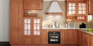 Create a bright and beautiful kitchen with uptown white kitchen cabinets or go sleek and modern with gramercy midnight. Rural Cherry Wood Kitchen Cabinet Op15 S04