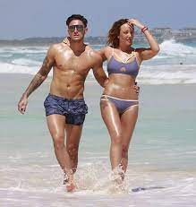 Stephen Bear And Charlotte Crosby Flaunt Their Sizzling Swimwear Charlotte Crosby Stephen Bear Swimwear