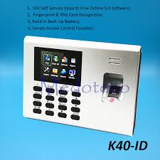 10 Pcs Zk K40 Id Tcp Ip Fingerprint Time Attendance With 125khz Rfid Reader Ssr Back Up Battery Employee Electronic Attendance Buy At The Price Of 890 00 In Aliexpress Com Imall Com Zkteco k40 is an innovative biometric fingerprint reader for access control application. 10 pcs zk k40 id tcp ip fingerprint