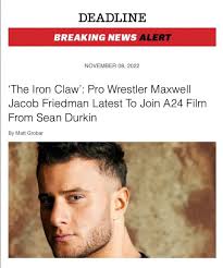 AEW star MJF joins the cast of Violent Night 2 in a mystery role, adding to  his growing list of Hollywood credits alongside Iron Claw and Happy Gilmore  2. 👇🏼 READ BELOW 👇🏼