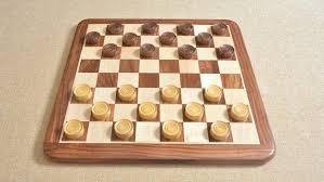 Wooden Checkers Draught Set In Sheesham Box Wood 30mm Etsy Sheesham Wooden Sheesham Wood