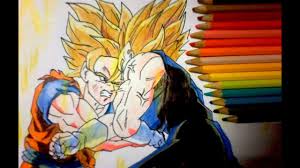 I do not own dragon ball disclaimer: Goku Vs Majin Vegeta Drawing Novocom Top