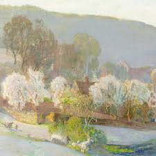 Joseph Walter West, A May Frost, Early Morning, Rievaulx
