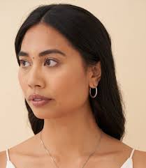 Artifacts Big Arc Hoop Earrings