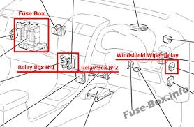 I used youtube for my front camera installation and the fuse's i used a multimeter. Fuse Box Diagram Toyota Corolla E140 E150 2007 2013
