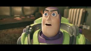 Buzz Lightyear Discovers He's a CGI character!