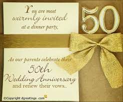Golden Jubilee Wedding Anniversary Invitation Cards 50th Anniversary Invitations 50th Wedding Anniversary Invitations Wedding Anniversary Invitations