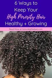 6 Effective Ways To Care For High Porosity Hair Naturally Madisen High Porosity Hair Hair Porosity Low Porosity Hair Products
